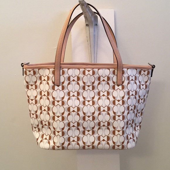 Great PVC tote with leather trims COACH - Picture 3 of 3